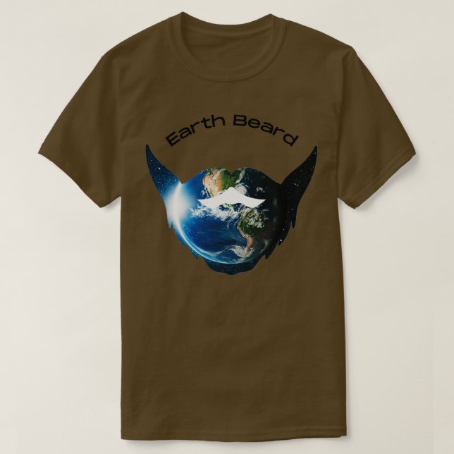 Camiseta Terra-barba (Frente do Design)