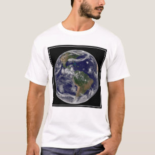Camiseta Terra cheio Mostrando Vários Sistemas De Tempestad
