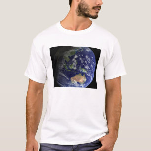 Camiseta Terra completa do espaço que mostra Austrália