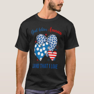 Camiseta Terra Da América deus abençoe Que Eu Amo Ponto Ver