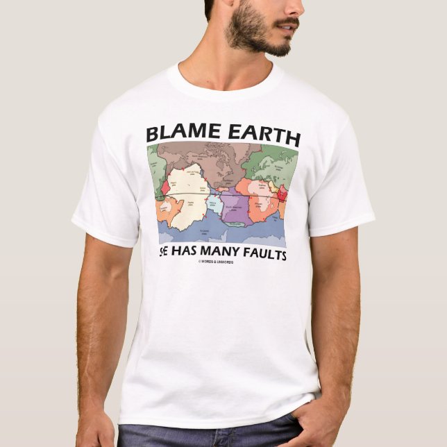 Camiseta Terra da culpa tem muitas falhas (Frente)