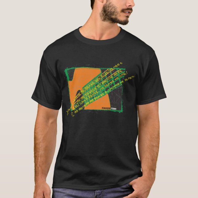 Camiseta Terra da Dinamarca Minha da samba, campeonato do (Frente)