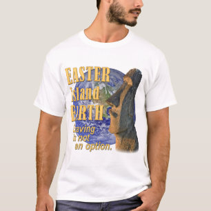 Camiseta TERRA da Ilha de Páscoa