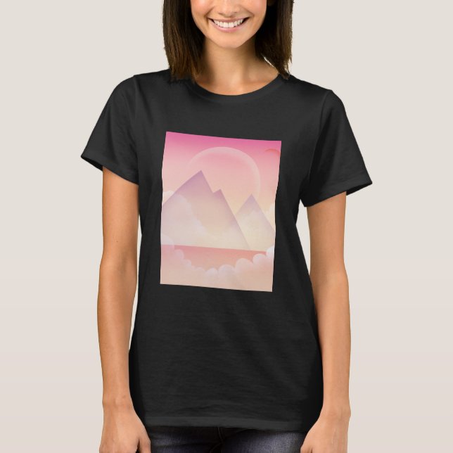 Camiseta Terra da Montanha Dreamy Pastel (Frente)