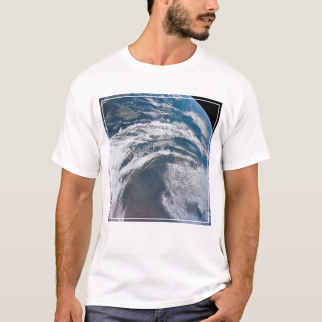 Camiseta Terra Da Nave Espacial Apollo 12. (Frente)