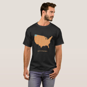 Camiseta Terra da Oportunidade