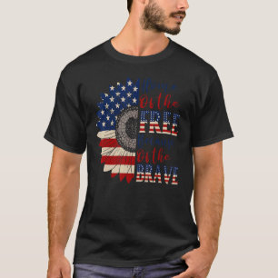 Camiseta Terra De Girassol Do Livre Por Causa Do Brave