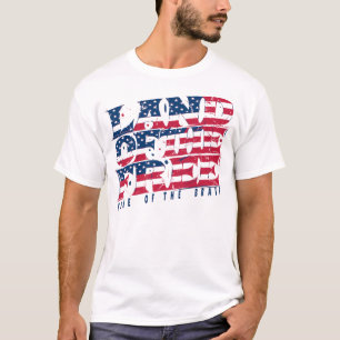 Camiseta Terra de Livre Casa do Bravo Patriótico