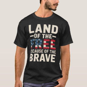 Camiseta TERRA DE LIVRES POR CAUSA DOS BRAVOS
