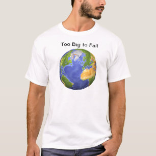 Camiseta Terra - demasiado grande a falhar
