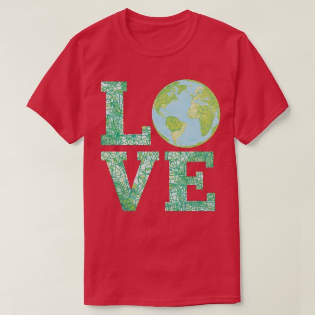 Camiseta Terra do Amor (Frente do Design)