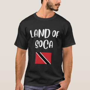Camiseta Terra Do Orgulho De Soca Trinidad E Tobago Flag Tr