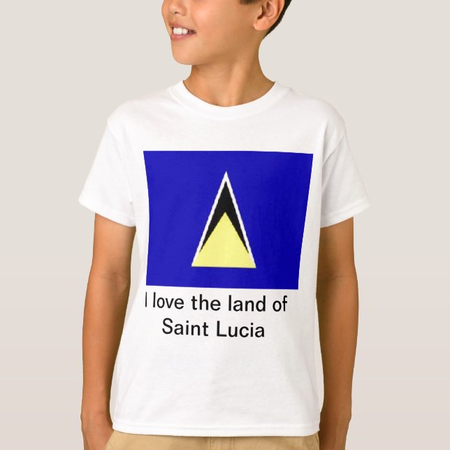 Camiseta Terra do santo Lúcia (Frente)