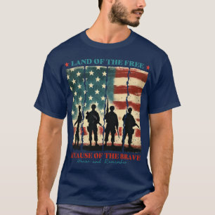 Camiseta Terra dos Gratuitos por causa do Brave