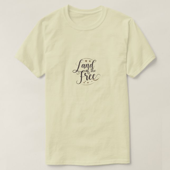 Camiseta Terra dos livres (Frente do Design)