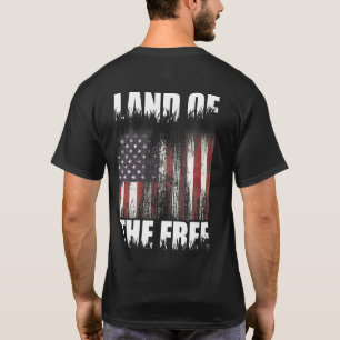 Camiseta Terra Dos Livres 2ª Emenda 4 De Julho Americ