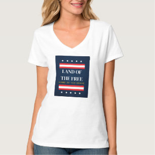 Camiseta Terra dos Livres Casa dos Bravos 4 de Julho