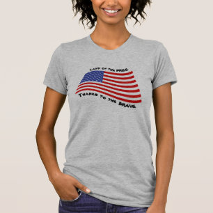 Camiseta Terra dos LIVRES Por causa dos VALENTES!