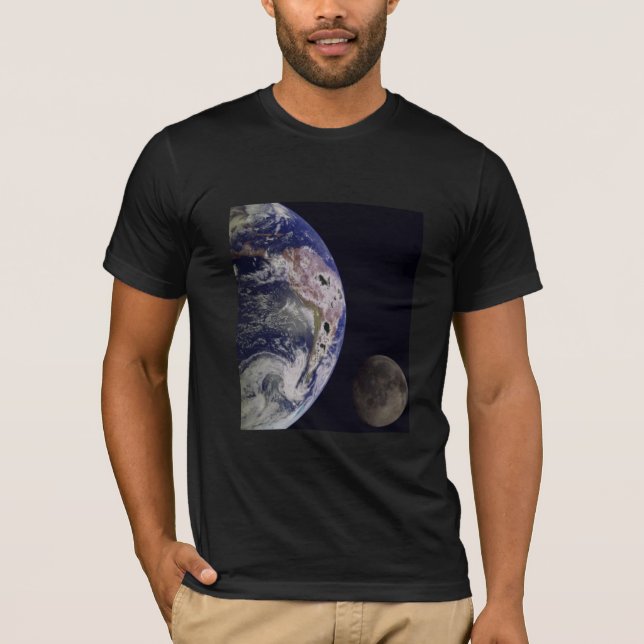 Camiseta Terra e lua (Frente)