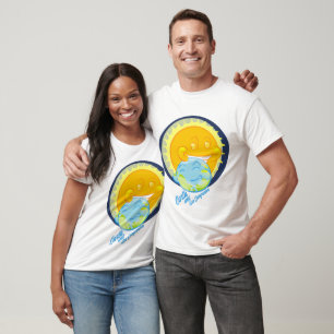 Camiseta Terra e seu companheiro