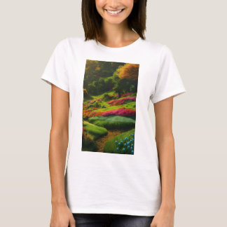 Camiseta Terra Elegância: T-shirts inspiradas na natureza f