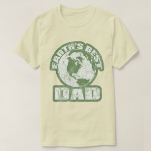 Camiseta Terra Melhor Pai Verde