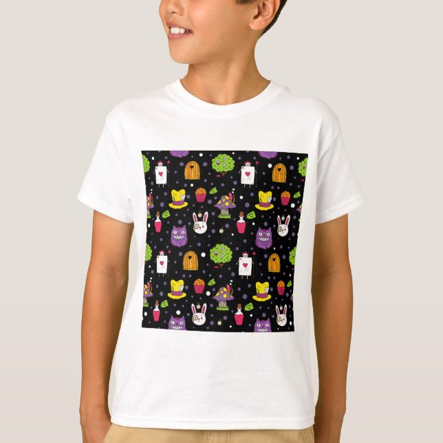 Camiseta terra natalina negra (Frente)