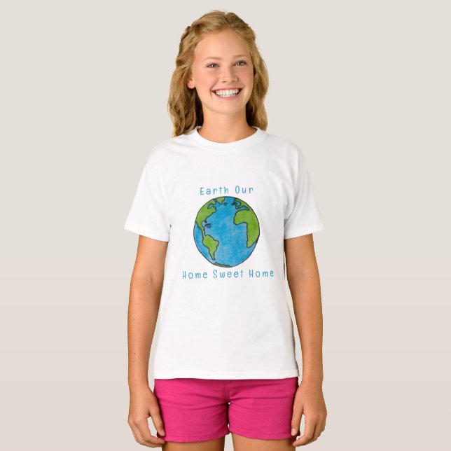 Camiseta Terra Nossa Doce Casa  (Frente Completa)