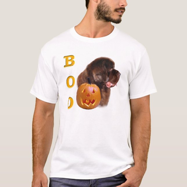 Camiseta Terra Nova (marrom) Boo (Frente)