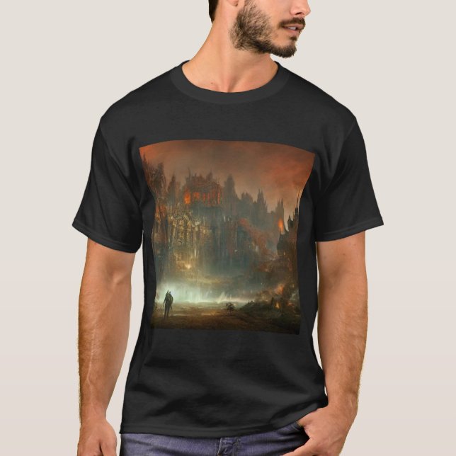 Camiseta Terra Ocidental do deserto (Frente)