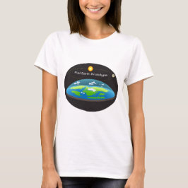 Camiseta Terra plana