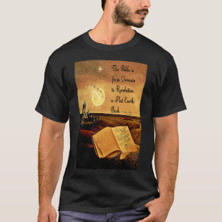 Camiseta Terra plana A Bíblia bíblica FlatEarth