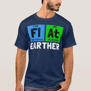Camiseta Terra plana da ciência