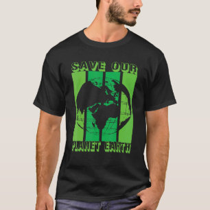 Camiseta Terra Planeta Seguro Globo Vegano Vegetariano Mãe