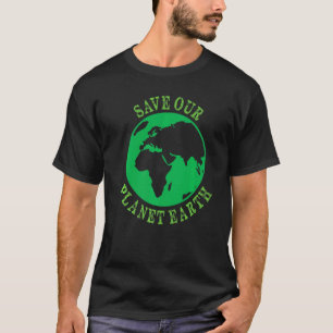 Camiseta Terra Planeta Seguro Globo Vegano Vegetariano Mãe