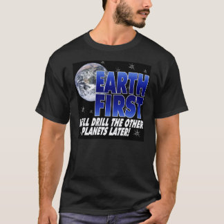 Camiseta Terra primeira da broca