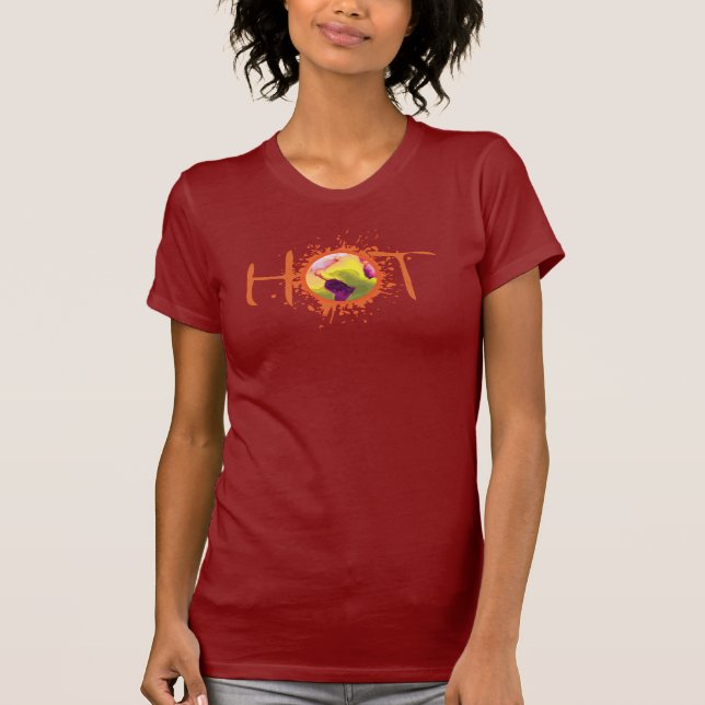Camiseta Terra quente (Frente)