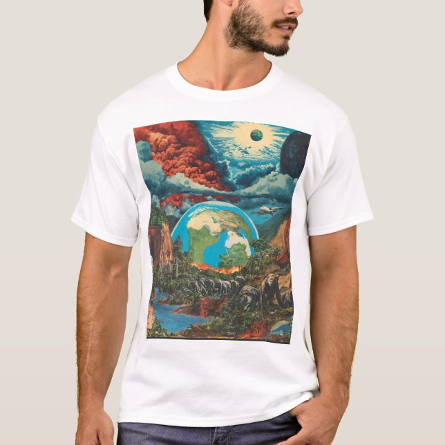 Camiseta Terra Redonda: Uma Visão para 2042 (Frente)