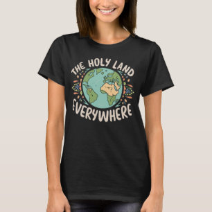 Camiseta Terra Santa Terra da Vida Indiana Americana Nativa