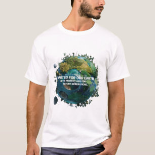 Camiseta Terra Verde, futuro brilhante