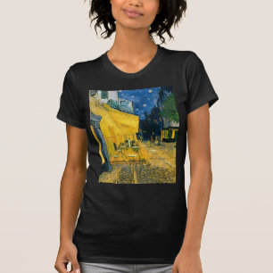 Camiseta Terraço do café de Vincent van Gogh  , Lugar du