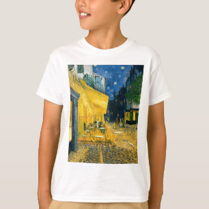 Camiseta Terraço do café de Vincent van Gogh , Lugar du