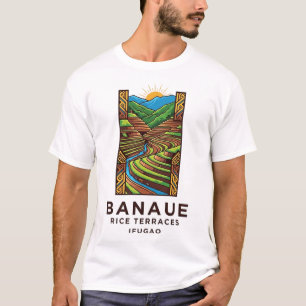 CAMISETA TERRAÇOS DE ARROZ DE BANAUE