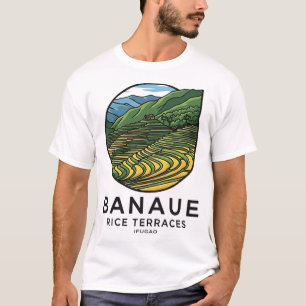CAMISETA TERRAÇOS DE ARROZ DE BANAUE