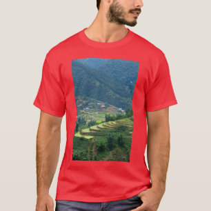 Camiseta Terraços de Arroz SAPA Jóias do Vietnã - design 1
