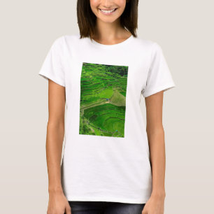 Camiseta Terraços de arroz verde, Filipinas