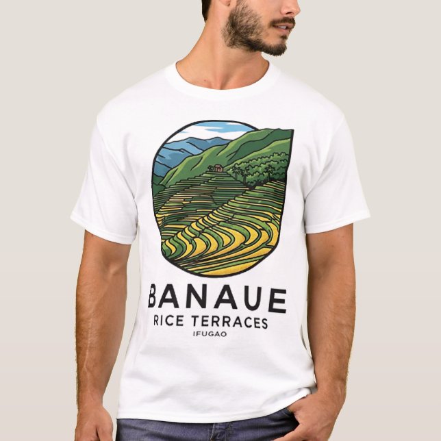 CAMISETA TERRAGENS DE ARROZ DE BANA (Frente)