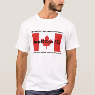 Camiseta Terramoto Humor-Canadá 2011