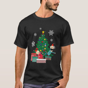Camiseta Terrance E Phillip À Volta Da Árvore De Natal T-