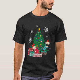 Camiseta Terrance E Phillip À Volta Da Árvore De Natal T-S